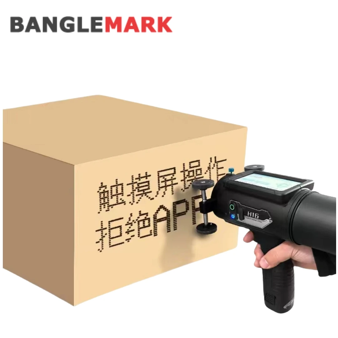 Portable Handheld Dot Matrix Solvent Ink Jet Large Character Industrial Inkjet Printer For Industries