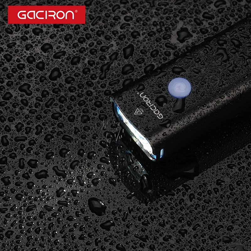 Gaciron 850 люмен IPX6 велосипедные фары Передняя велосипедная Лампа Ночная езда освещение огни