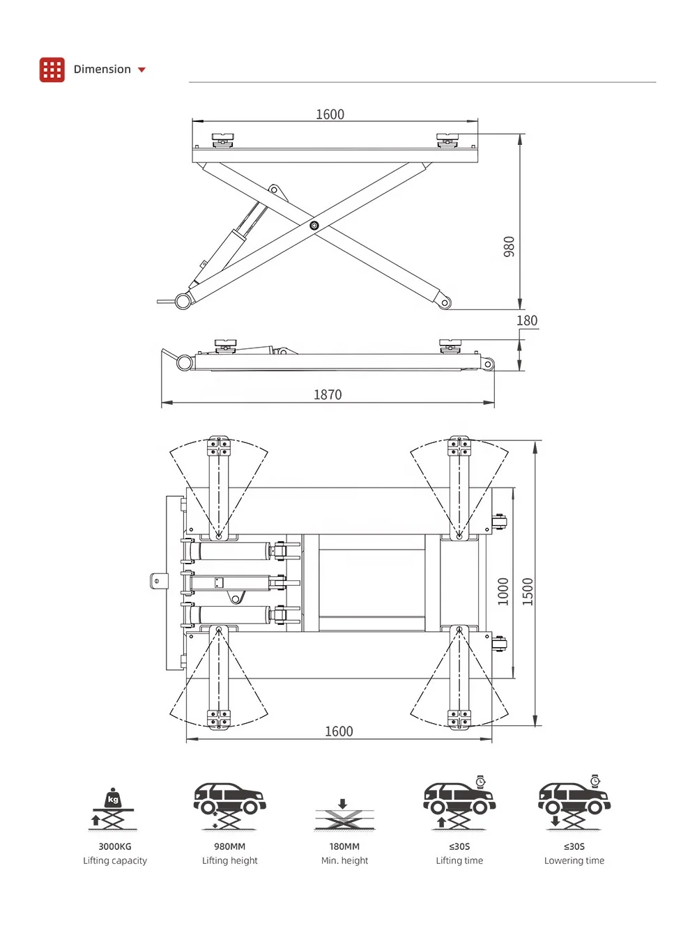 High Standard Portable Warehouse Scissor Lift Trailer Hydraulic Scissor Sky Mobile Elevating Work Lift