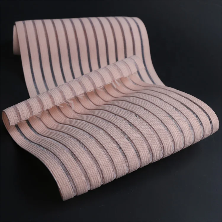 
Custom Extra Wide Mesh Fabric Elastic for Sport Support Making 