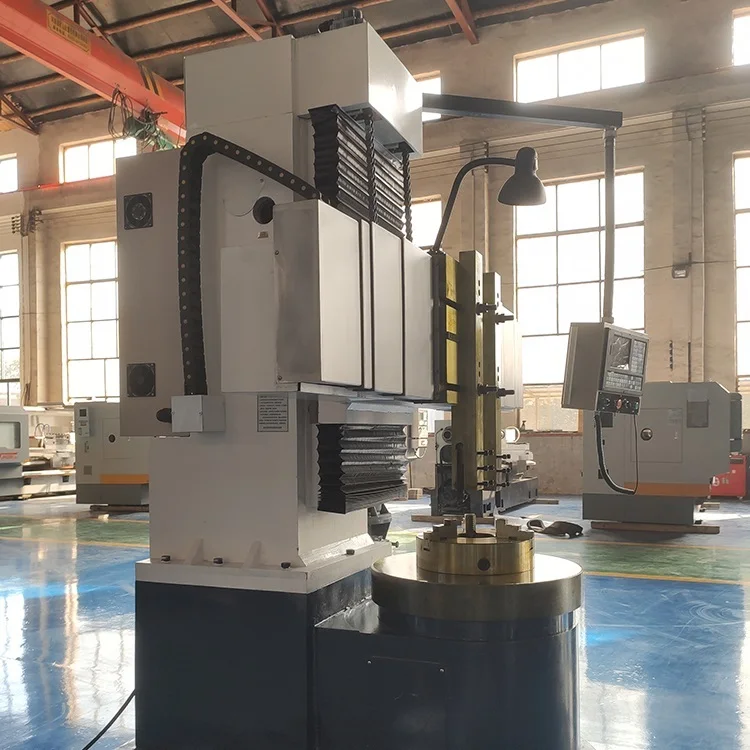 Сверхмощный вертикальный токарный станок с одной колонной автоматический расточный