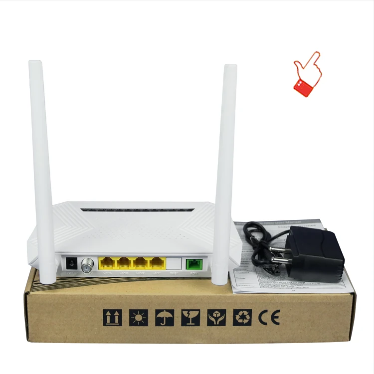 ONU WIFI Modem 1GE+3FE+CATV EPON GPON ONU FTTH ONU With RF Output