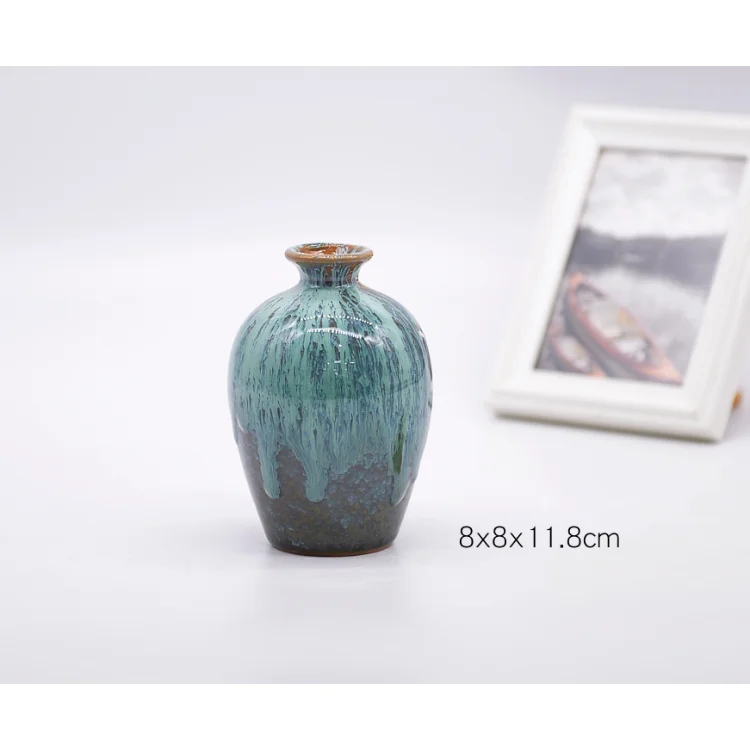 Chinese Porcelain Artistic Decoration Maison Ocean Ceramic Vase