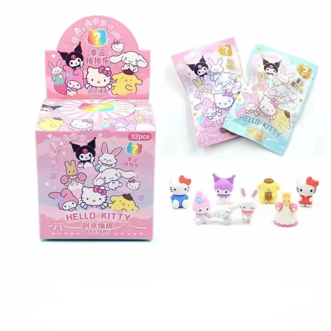 Cute pet cartoon blind bag 3D detachable assemble rubber