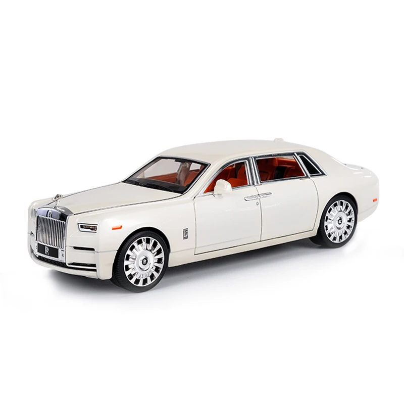 High quality 1:20 Rolls-Royce Phantom Cast Alloy Model Car Pull Back Alloy Die-casting Toy Car