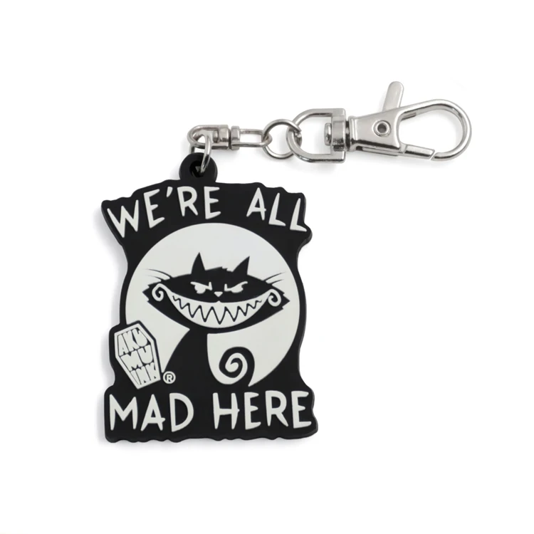  2020 newest Souvenir custom logo color round shape key chains soft pvc