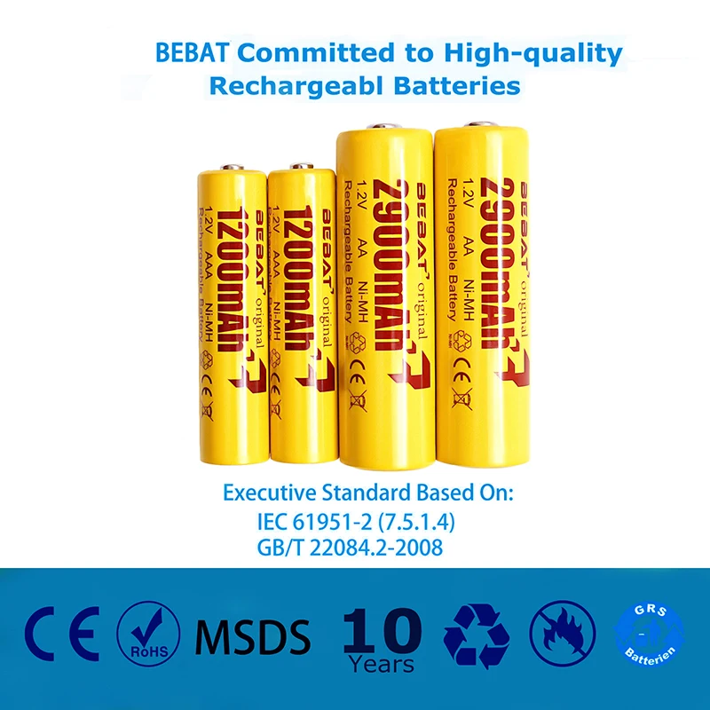 Unique Design 4Pack Micro USB Port AAA 1200mAh Battery 1.2V AA Ni Mh lithium li-ion batteries rechargeable USB Battery Pack
