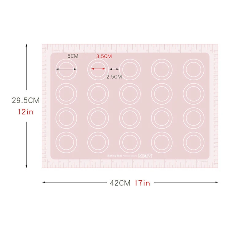 0.7mm thickness Non-Stick Silicone Baking pad Dough Kneading