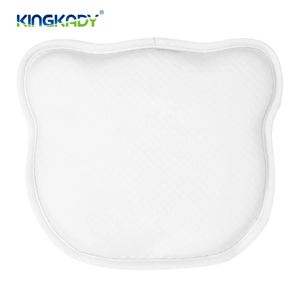 Free Sample Baby Cute Sleep Baby Memory Foam Pillow Newborn 0-12 Months Custom Modern BASF Baby Head Support Character Knitted
