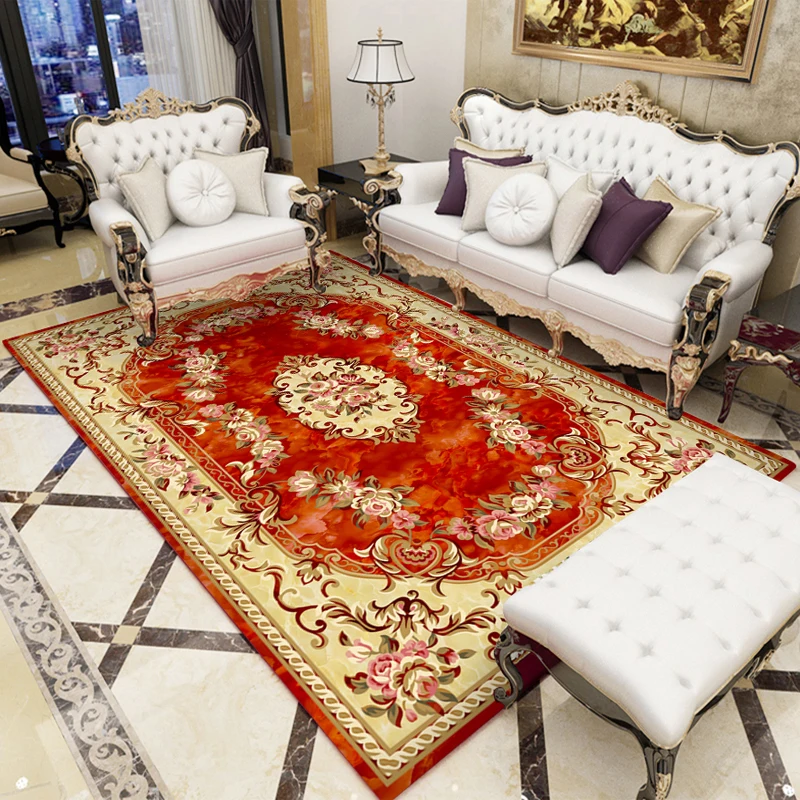 80*120 Traditional Area Rugs 3D Classic Livingroom Carpet