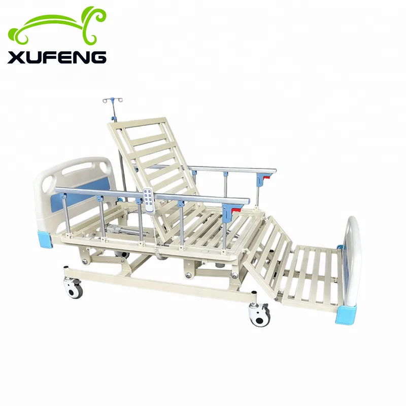 High Quality 3 functions medical electric convertible hospital recliner chair bed/seating bed