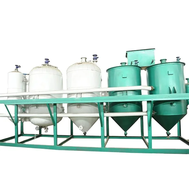 Large capacity avocado oil refining line / african palm oil refinery machine soybean oil refinery machine