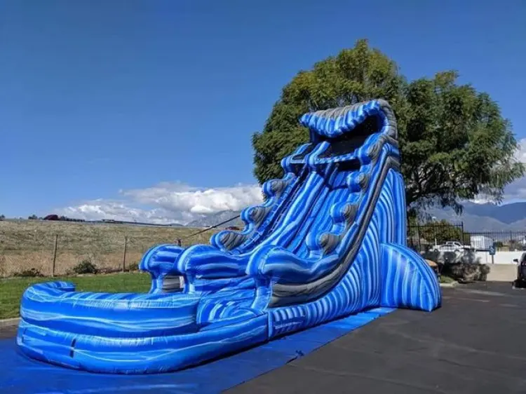 Custom Waterslide Heavy 15ft 20ft 30ft Toboganes  Inflatable Water Slide Slides The City For Rental