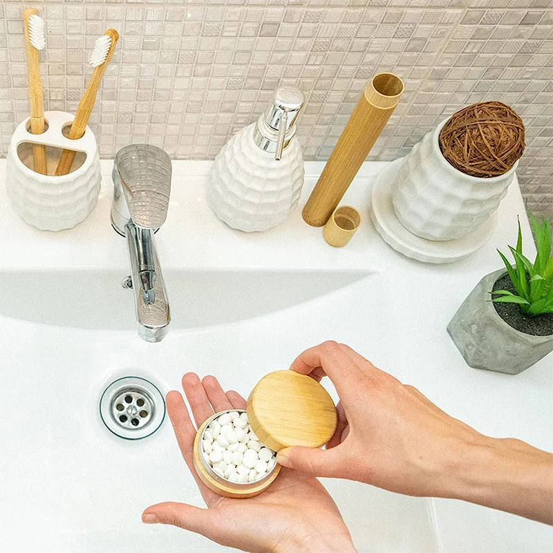 Private label solid toothpaste tabs child kid adult vegan toothpaste tablets with fluoride