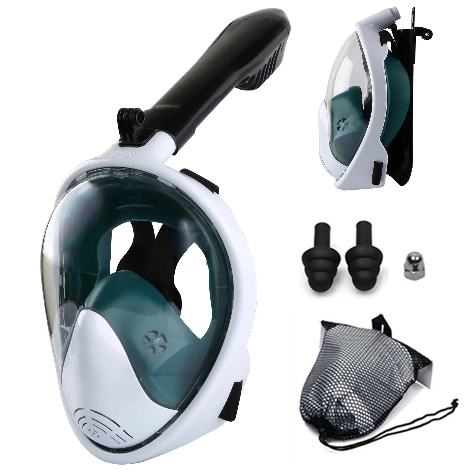 
Underwater Scuba Anti Fog Full Face Diving Mask Snorkeling Respiratory Masks Safe Waterproof Swimming Equipment 