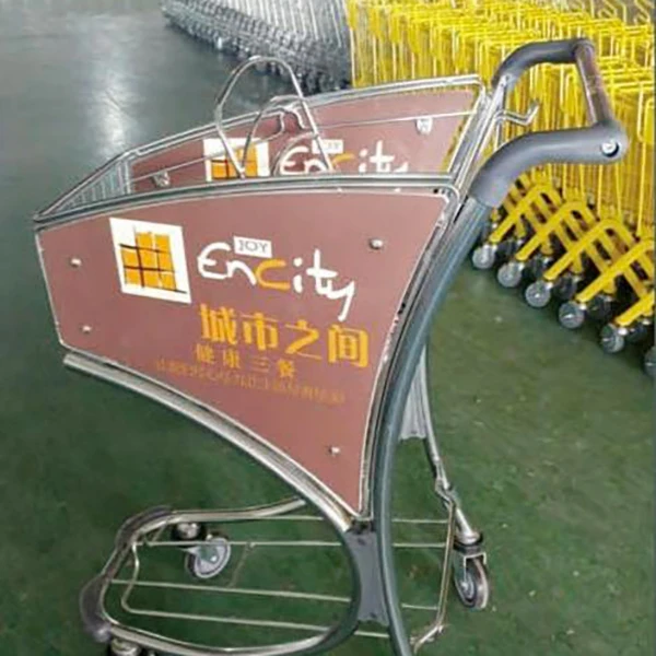 Flya Convenient Airport Luggage Trolley Cart Labor Saving Hand Brake Airport Trolley