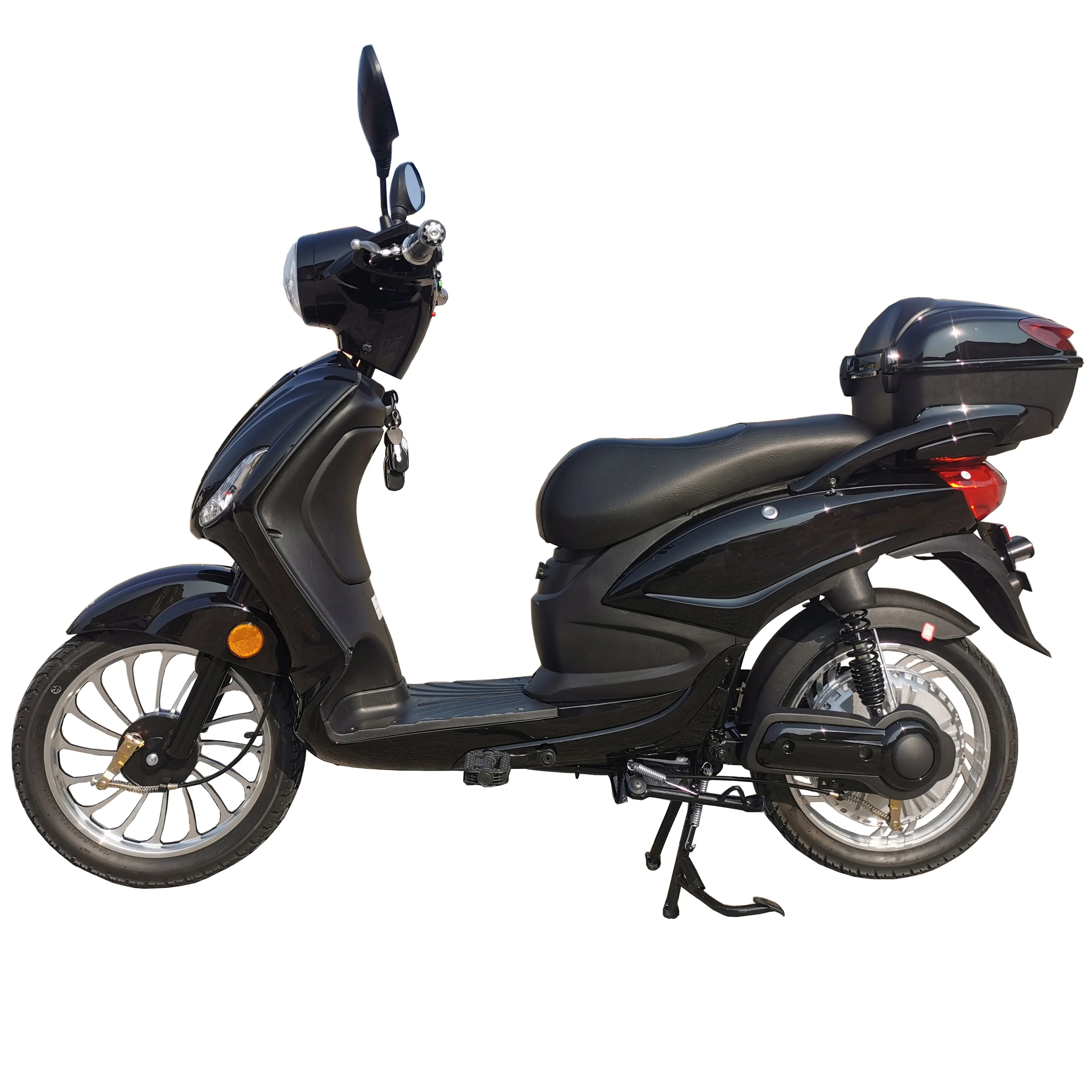 Cheaper High Speed EEC Electric Scooter 48V 20AH 500w 1000w 1500w  Electric bike Motorcycle With pedals drum Brake