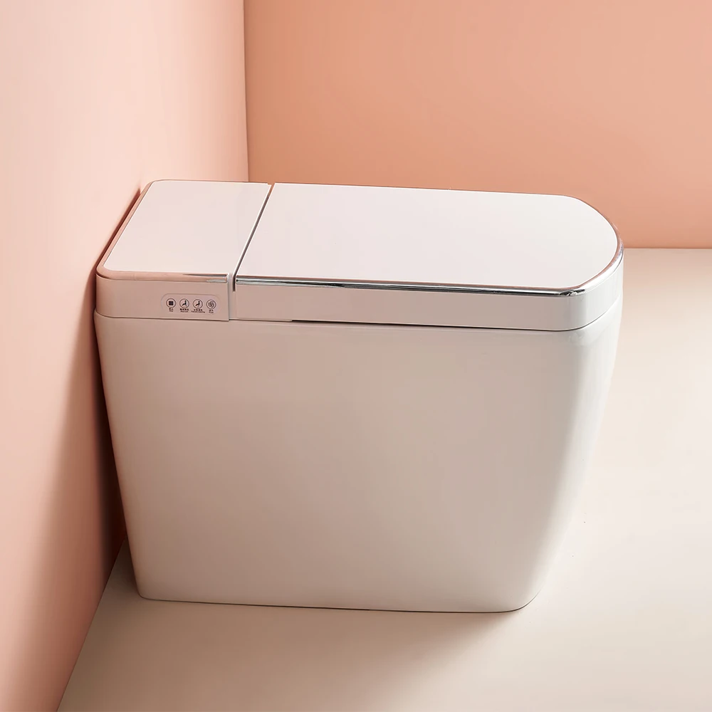 Automatic water closet flush smart toilet