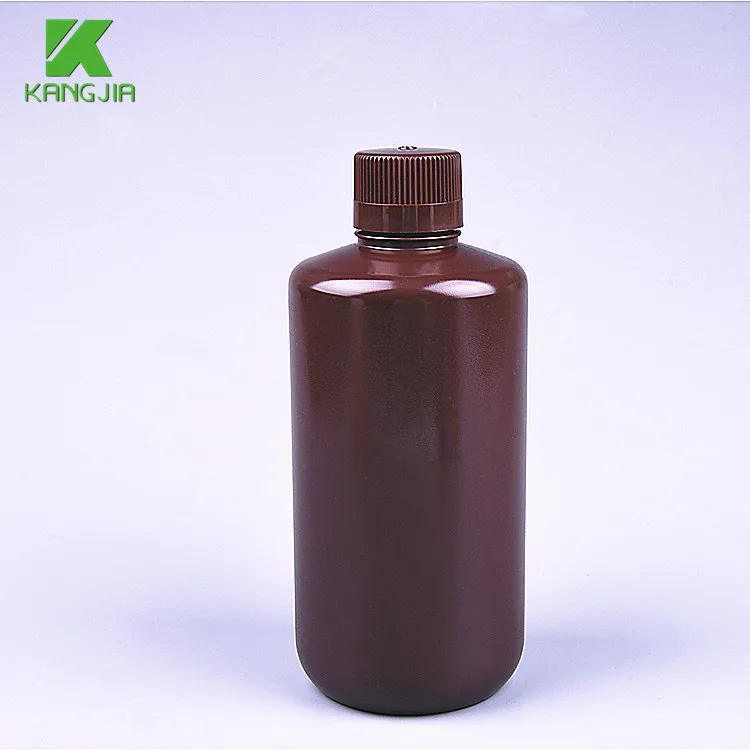 1000ml HDPE Narrow Mouth Plastic Reagent Bottle