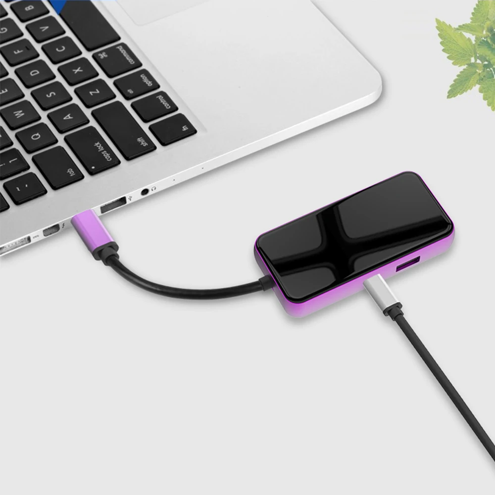 2022 Mini Otg Cheapest  Support Custom Logo Micro Usb Type C Hub Docking Station For Apple Macbook Hp Elitebook