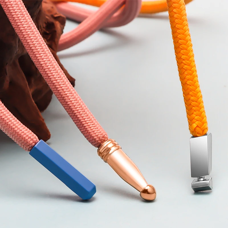 Custom Hoodie String Replacement End Metal Aglet Shoelace Tips For Hoodie Drawcords