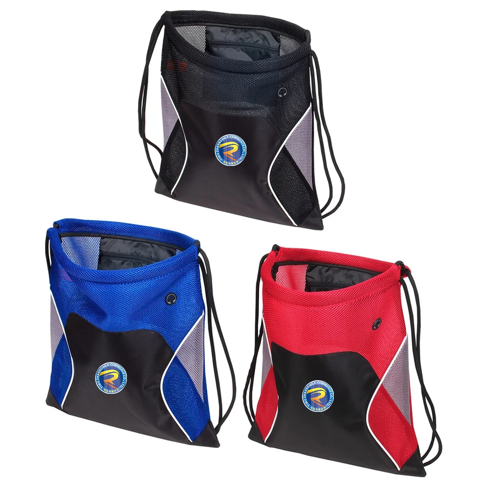 Custom Logo Cheap Promotional Drawstring Bags Drawstring Backpack Draw String Sport Gym Bag