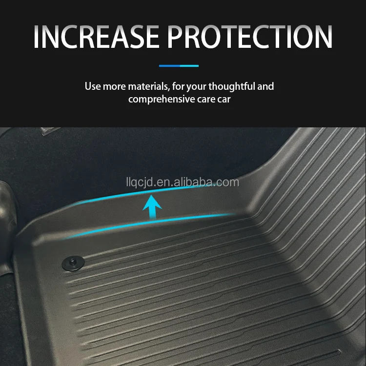 TPE  Car Foot Pad For 3D Car Mat Rear Cargo   For GWM tank300 tank400 tank500 tank700 Auto Accessories 2021-2025