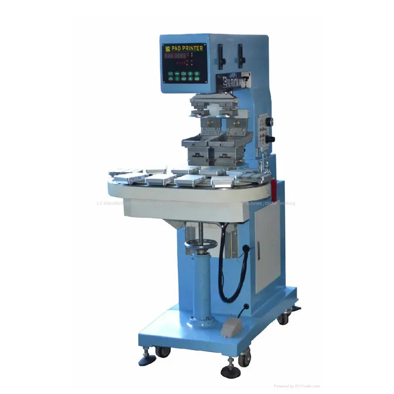 Semi-automatic plastic bottles pad printing machine tampo printer for sale