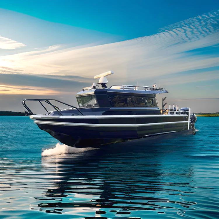 Hot Sale Luxury Fishing Boat Party Fishing Boat For Water Sports 8 Passenger Fishing Boat With Engine