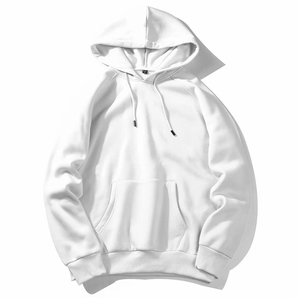 Hot Selling Gym Men Plain Sweatshirt Casual Wear Regular Fashion Streetwear Hoodie Long Sleeve Oversize For Men