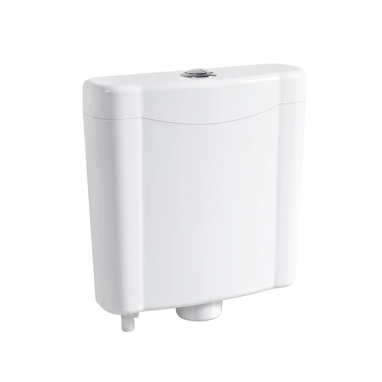 Hot sale bathroom sanitary home plastic white upper water cistern flush tank high tank hanging toilet tank