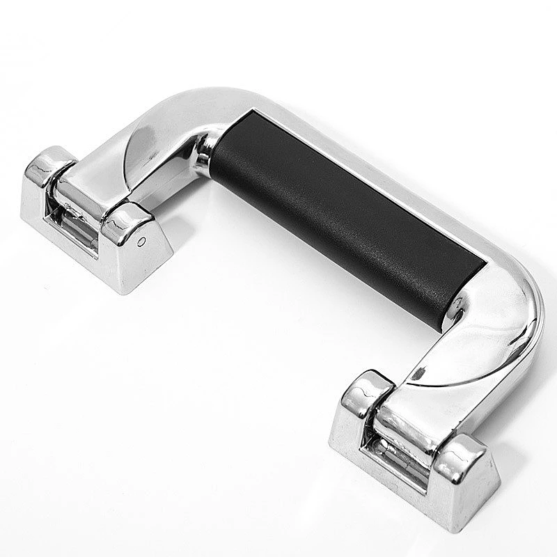 China manufacture ODM OEM wholesale price fashion design acrylic plastic carrying wooden gun case storage metal box handle