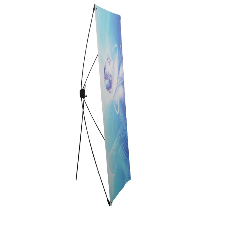 Оптовая продажа с завода, металлическая подставка для баннеров X подставка для баннеров