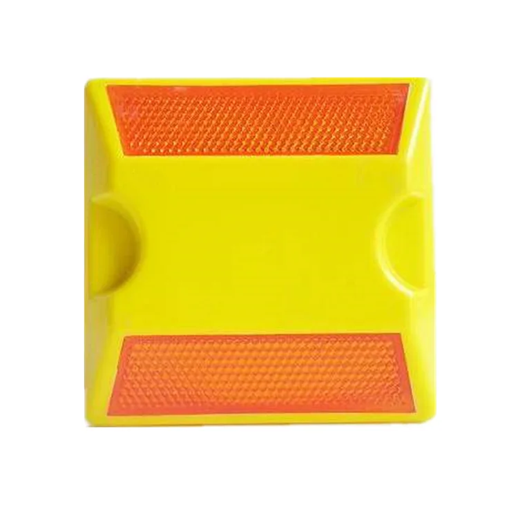 Aluminium LED Cat Eye Reflective Light Solar Road Studs Wired