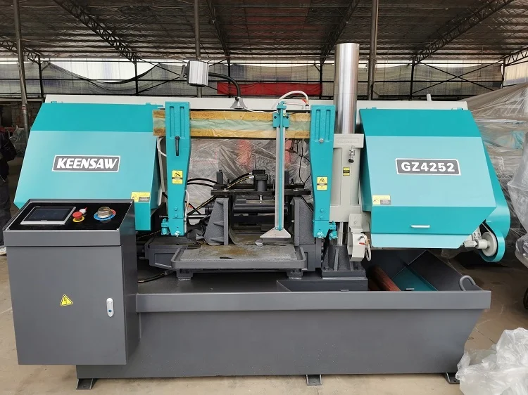 Высококачественная Автоматическая Горизонтальная ленточная пила с ЧПУ для стального стержня, ленточная пила для резки металла по заводской цене