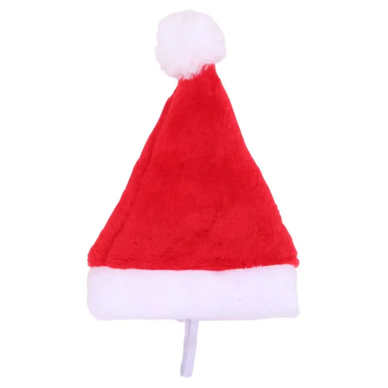 1pc Christmas Pet Hat Santa Claus Hat for Cats Dogs Puppy Xmas Decoration New Year Party Supplies Pet Costume