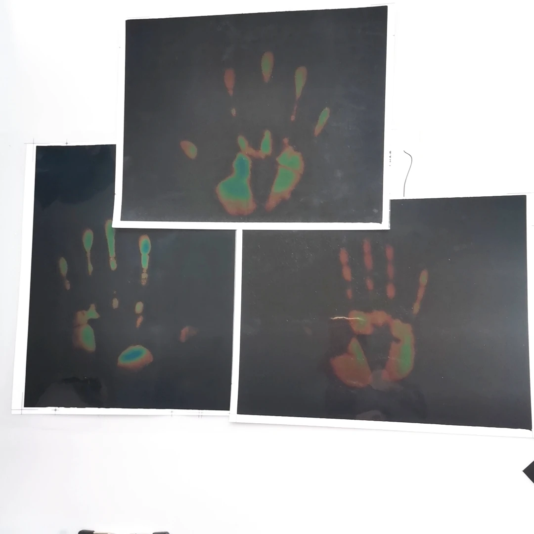 OEM Color Change Liquid Crystal Thermochromic Sheet