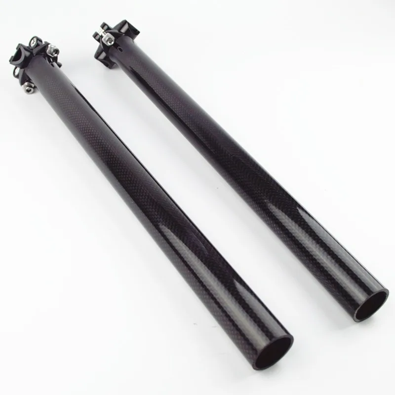 bicycle seatpost 31.6 carbon fiber  Folding Adjustable Integrated 30.9 bike Seat Post