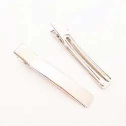 Manufacturers wholesale custom thick section material thick spring clamping force large 6CM double fork clip made in Guangdong