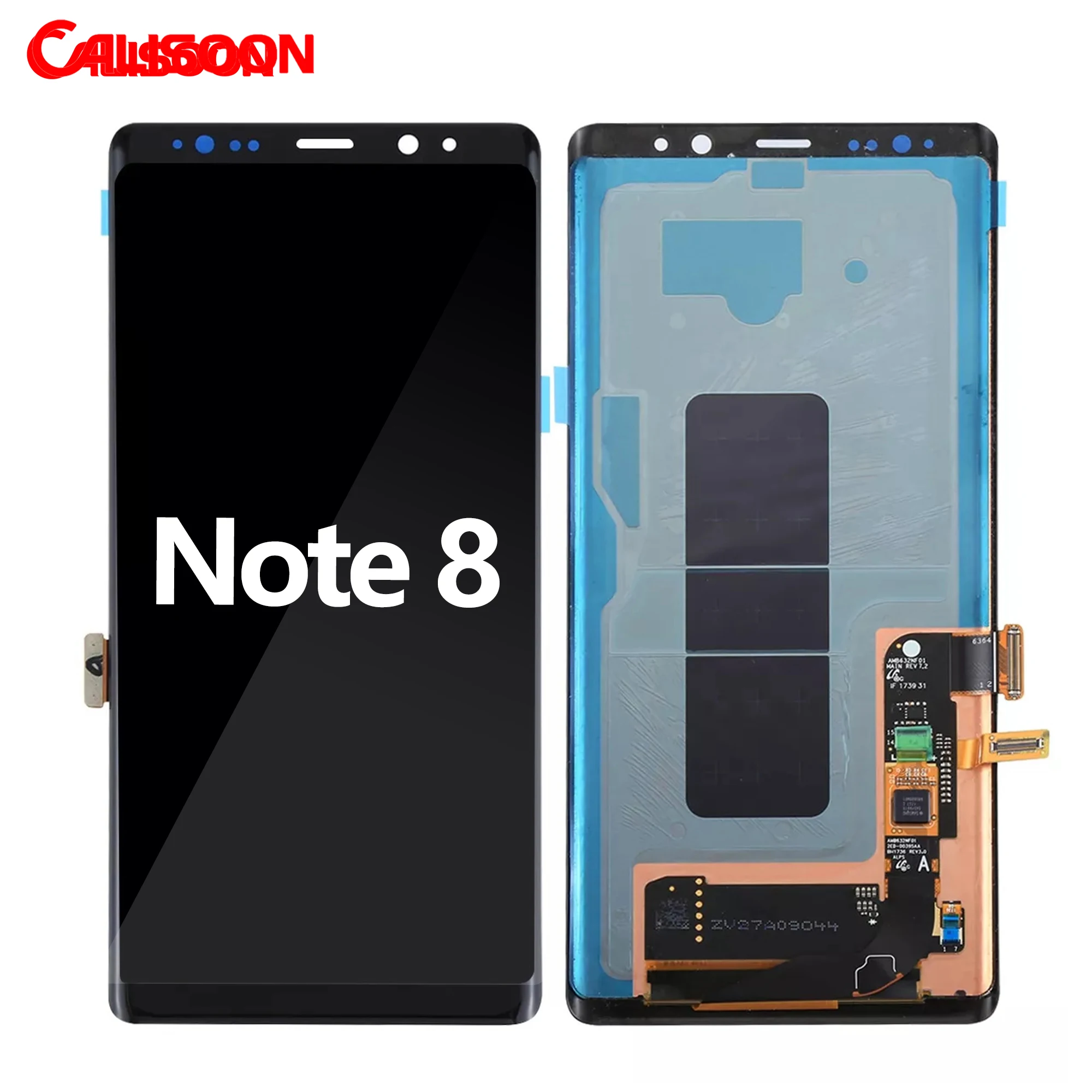 Good price screen display mobile phone lcd for samsung Galaxy note 8 screen pantalla digitizer with frame replacement