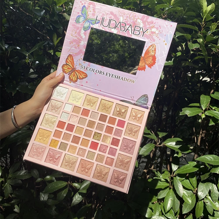 hot-selling ice and snow cartoon characters 56 colors flashing foreign trade makeup spot wholesale with a small brush