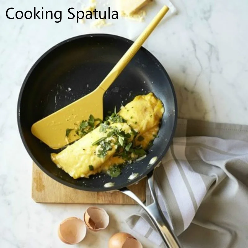 Cooking Spatula Heat Resistant Turners Fried Egg Pizza Shovel Non-stick Cooking Utensils Omelette Shovel