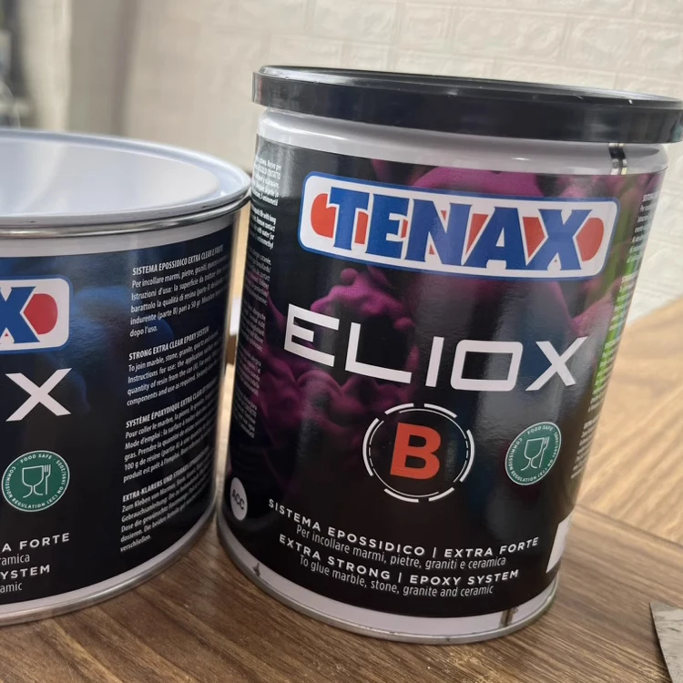 ELIOX A+B  EXTRA CLEAR EPOXY MASTIC Suit for fill glue indoor and outdoor of marble and stone