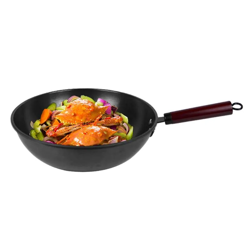 High Quality 34cm Non Stick Carbon Steel Bakeware Cake Molds Frying Wok Pan