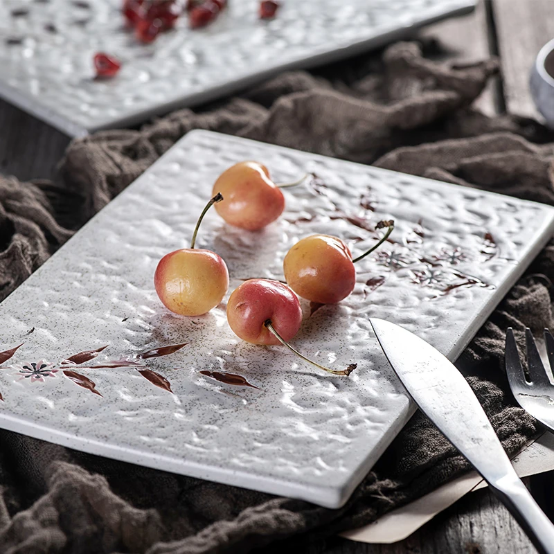 The themed restaurant ceramic tableware&porcelain sushi/sashimi/cheese plate for BBQ and Buffet