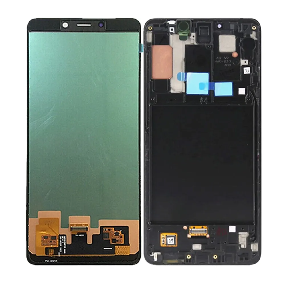 OLED For Samsung Galaxy A9 2018 LCD A920 A9S A9 Star Pro SM-A920F/DS LCD Display Touch Screen Digitizer Assembly With Frame