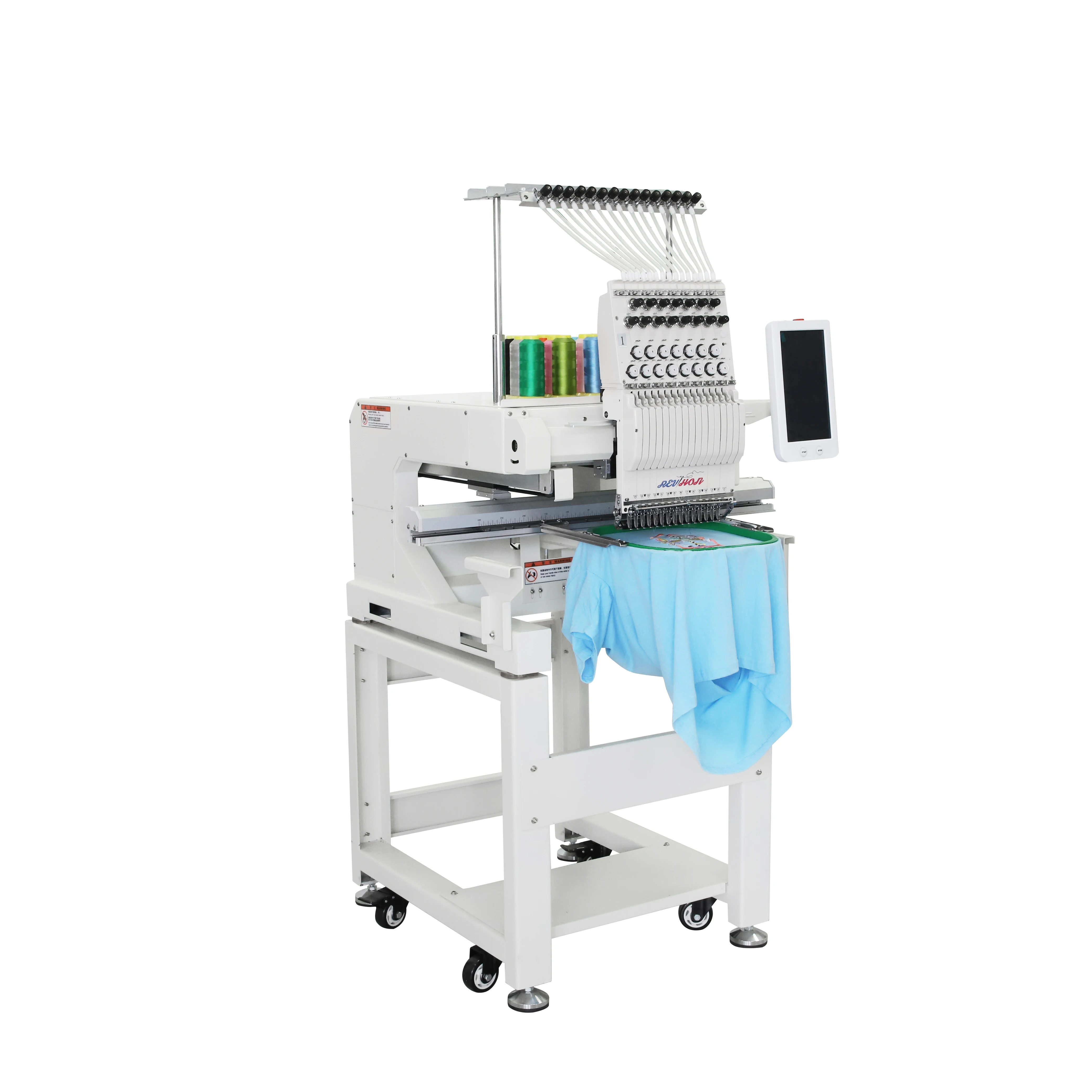 China factory Embroidery Factory New single Head Computerized T-Shirt Cap Embroidery Machine