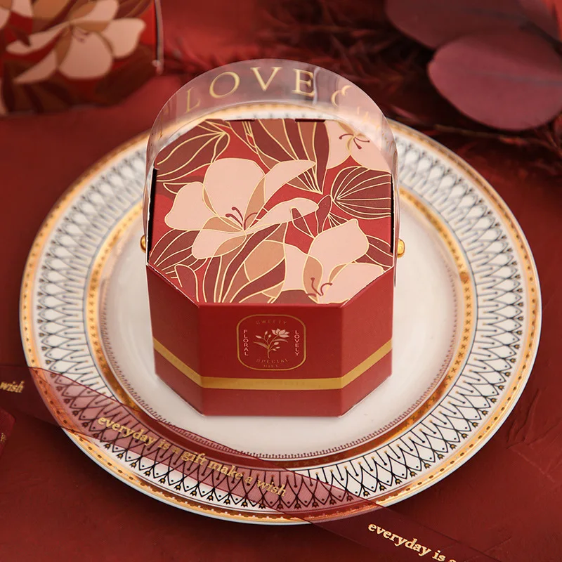 Luxury Cardboard Gift Boxes Wedding Favors Box for Guess Gift Packaging