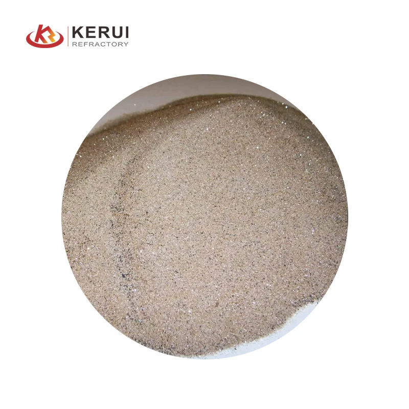 Kerui Factory Price White Zirconium Particles Ceramic Sand Zirconia Fused