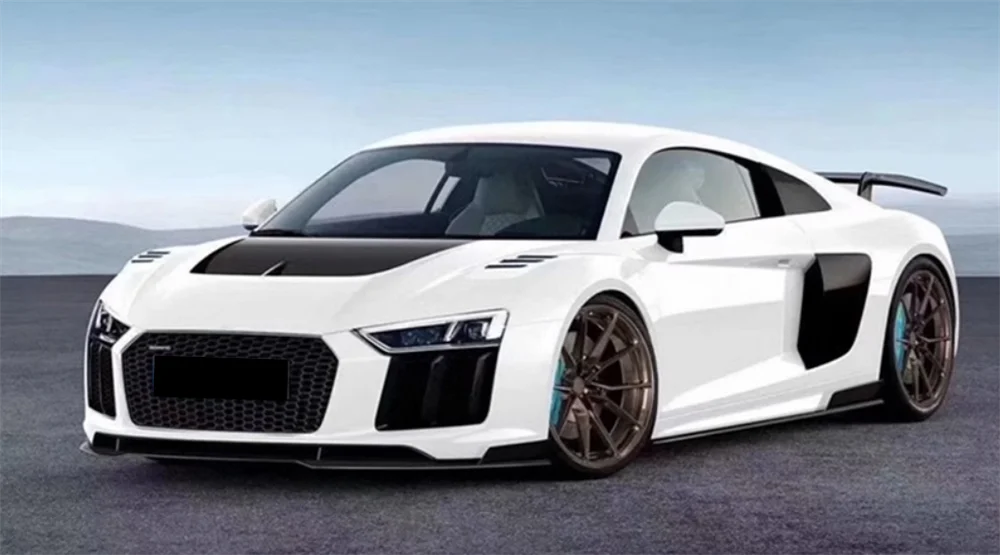 Used for Audi R8 1016 style carbon fiber car engine hood, best-selling new R8 car engine hood in 2017-2018